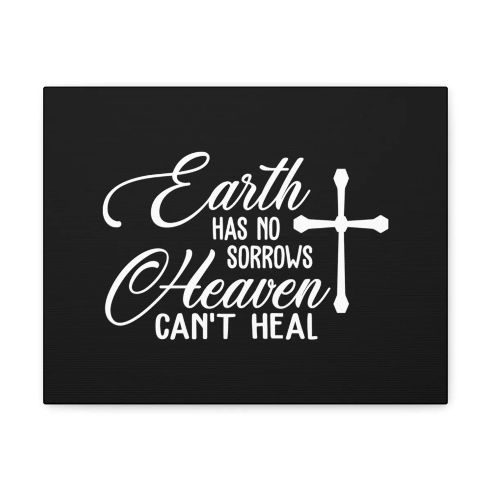 Scripture Walls Earth Has No Sorrows Revelation 21:4 Christian Wall Art Bible